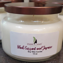 Load image into Gallery viewer, Black Currant &amp; Jasmine Candle 15 oz