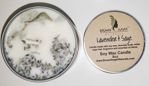 Lavender & Sage Candle