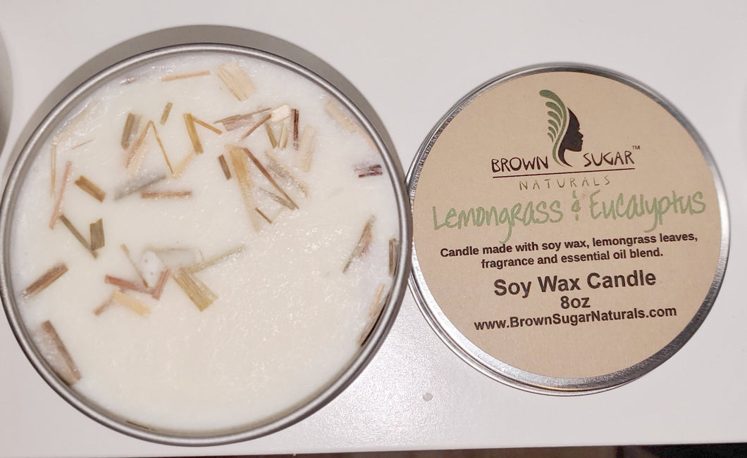 Lemongrass & Eucalyptus Candle